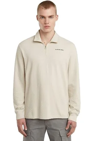 G-Star Koszulka męska Checquard Tweeter Half Zip, , M