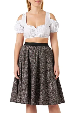 BERWIN & WOLFF TRACHT FOLKLORE LANDHAUS Spódnica damska 435591_5_38, czarna, , 38