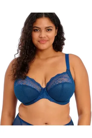 Elomi Charley Stretch Lace Underwire biustonosz plunge biustonosz do nurkowania, przezroczysty damski, , 85H