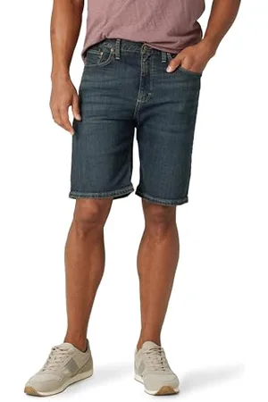 Wrangler Męskie klasyczne luźne spodenki jeansowe z pięcioma kieszeniami, 48