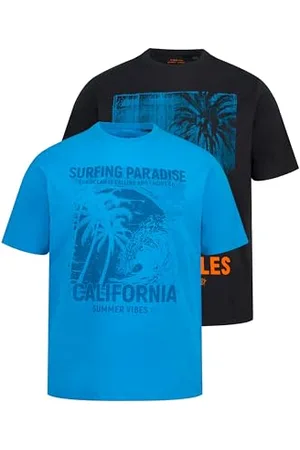 JP 1880 Męski T-shirt DP, Palme, , XL