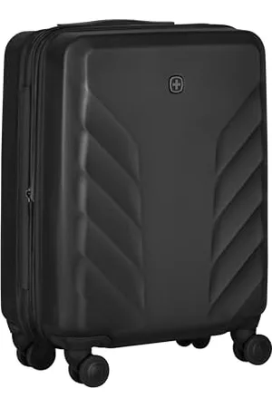 Wenger Motion Carry-On Black, , Handgepäck, Hardside bagaż z możliwością rozszerzenia na kółkach