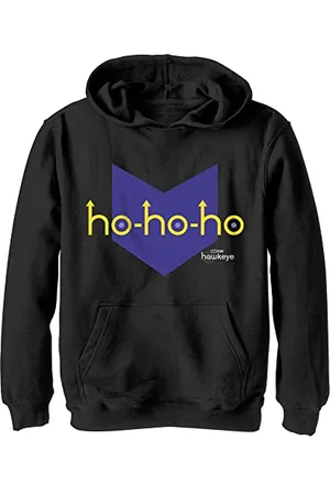Marvel Chłopcy Hawkeye Hawkeye Bluza z kapturem z logo Hohoho, , S, , S, , S