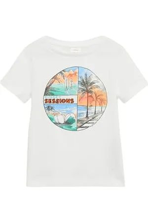 QS by s.Oliver T-shirt z nadrukiem z przodu, , 140