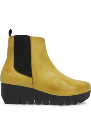 Fly London VAZE177FLY Damskie botki, musztardowe, 39 EU, , 36 EU