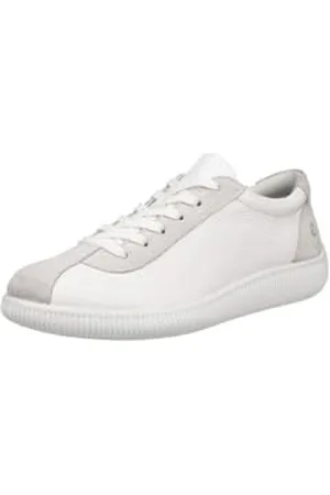 Ecco Damskie Soft Zero Casual Trampki biały 39 EU