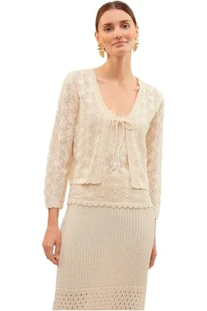 VERO MODA VMNEWVERENA 3/4 V-Neck Kardigan Boo, , M