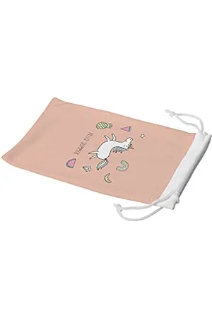 Bonamaison Etui na okulary z nadrukiem cyfrowym, etui na okulary przeciwsłoneczne, 1 sztuka, 11 x 19 cm, , 11x19 cm, Etui na okulary z nadrukiem cyfrowym z zamknięciem na sznurek