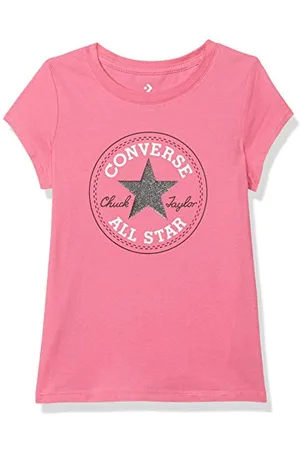 Converse S6446552 Koszulka dziecięca z krótkim rękawem, Dorośli Unisex, , Standardowy