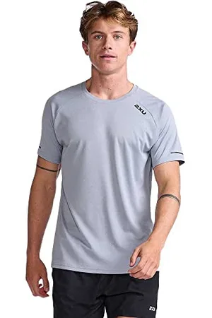 2XU Męska koszulka Aero Weathervane/czarna odblaskowa, XS