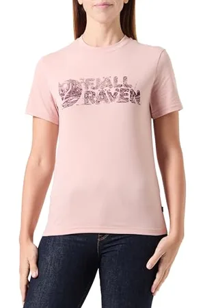 Fjällräven Fjallraven 14600165-302 Lush Logo T-Shirt W Koszulka Damska Rozmiar XXS, , XXS
