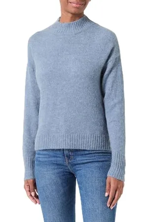Ichi IHKAMARA LS3 damski sweter z dzianiny z delikatnej dzianiny, sweter z dzianiny, krój regularny, , S