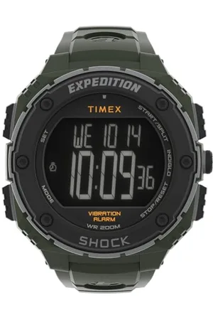 Timex Zegarek męski Expedition Shock XL 50mm na gumowym pasku TW4B24100