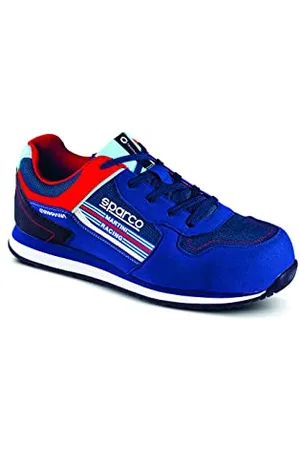 Sparco 07527MR48BM, Gymkhana S1P Martini-R Rozmiar 48 Niebieski, Mokasyny Styl jazdy Unisex Dorosły, EU, , 42/50, , 42/50 EU