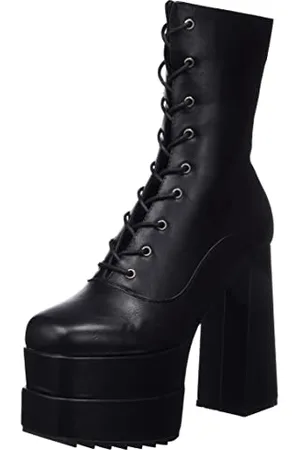 Lamoda Broken Record Platform Ankle Boots, EU 37, , 37 EU