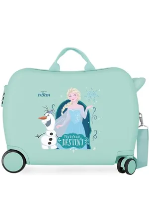 Disney Joumma Nature Is Magical - Frozen II walizka dziecięca niebieska 50 x 38 x 20 cm sztywny 1,8 kg zamek szyfrowy z boku ABS 1,8 kg 38 l bagaż podręczny, , Talla única, walizka dziecięca