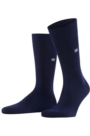 Burlington Skarpety męskie, niebieski (Marine 6120), 40-46 EU