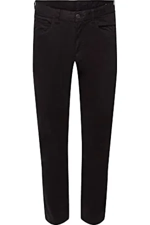 ESPRIT Spodnie slim fit z bawełny organicznej, , 32W / 32L