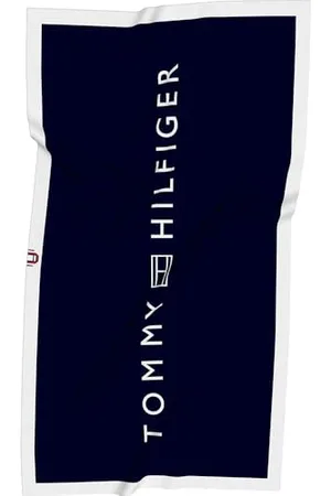 Tommy Hilfiger RĘCZNIK unisex UU0UU00108, niebieski, jeden rozmiar, , Rozmiar uniwersalny