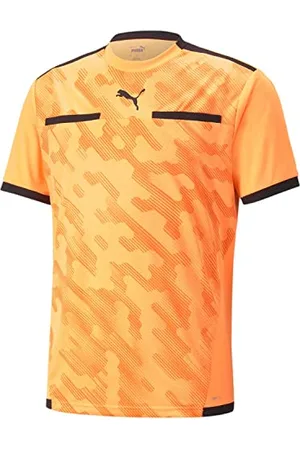 PUMA Tekstylna koszulka sędziego teamLIGA do piłki nożnej, Neon Cytrus- Czarny, 3XL