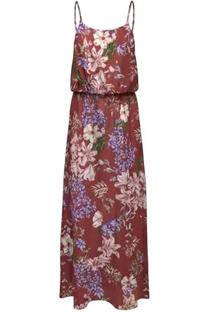 ONLY Onlwinner S/L Maxi Dress Noos Ptm, , 36