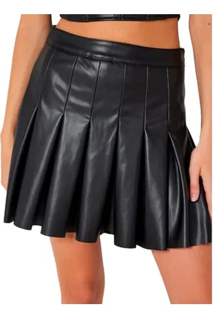 Noisy May NMPAULO HW Pleated PU Mini Skirt NOOS, , XS