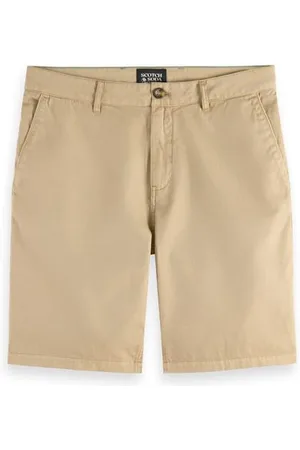 Scotch&Soda Stuart - Garment-Dyed Cotton-Blend Twill Short, , 36W