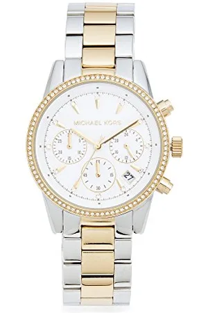 Michael Kors Reloj Jetset MK6474 acero bicolor