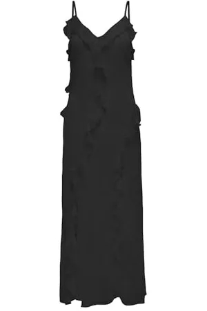 ONLY Damska sukienka Onlmiriam Life S/L Frill Long Dress PTM, , XS