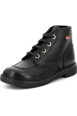 Kickers Dziewczęce buty Kick Col-621513 wsuwane kozaki, 30 EU, czarny - -28 EU