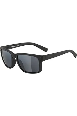 Alpina Unisex-Adult KOSMIC Okulary Przeciwsłoneczne, Czarne