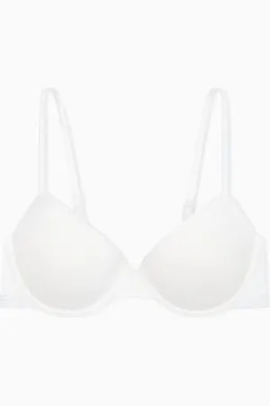 Emporio Armani Woman Essential Studs Biustonosz Push Up Wyjmowane Wkładki Beżowe 34, , 34B