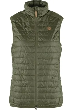 Fjällräven Fjäll Räven 89723-625 Abisko Wyściełana kamizelka W Sports vest damska Laurel Green rozmiar XS