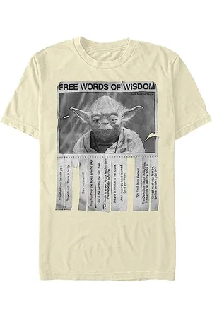 STAR WARS Męska koszulka Yoda Words of Wisdom, , 3XL