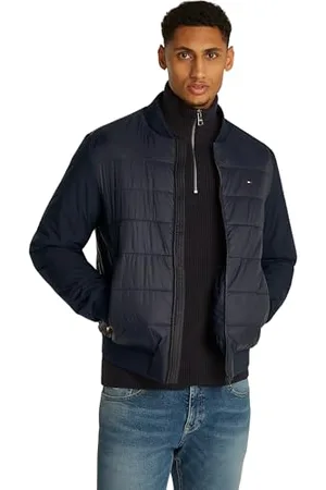 Tommy Hilfiger Męska kurtka bomberka Cl Mixed Media, , M