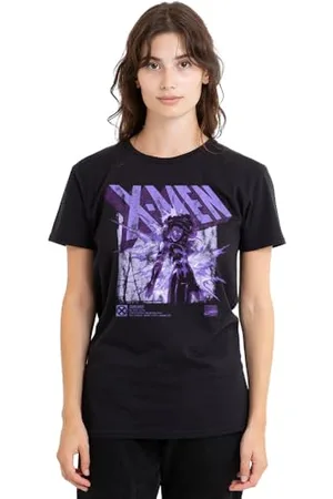 Marvel X-Men Jean Grey Info damska koszulka, czarna, L, , L