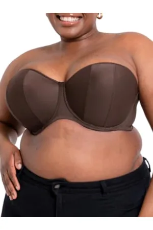 Curvy Kate Luxe Biustonosz bez ramiączek Cocoa 38HH, , 85M