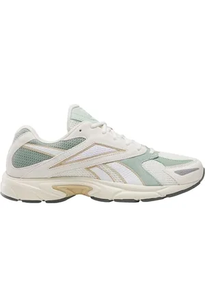 Reebok Unisex Road Prime Sneaker, Chalk/Vintage Chalk/HYBRID Green, 45,5 EU, , 45.5 EU