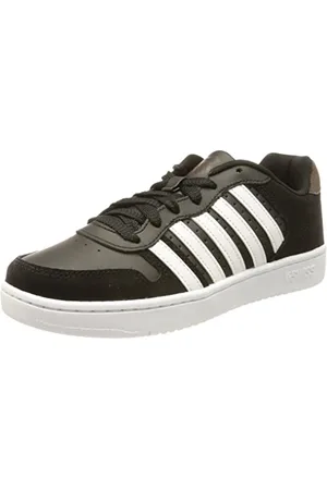 K-Swiss Męskie trampki Court Palisades Sneaker, czarne/granatowe/białe, 44 EU