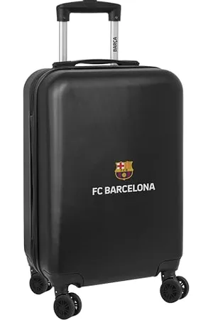 Safta FC Barcelona 3. wyposażenie – wózek kabinowy 50 cm, walizka z kółkami, zamek bezpieczeństwa, lekka walizka, 34,5 x 20 x 55 cm, czarny, , estándar, na co dzień, , Estándar