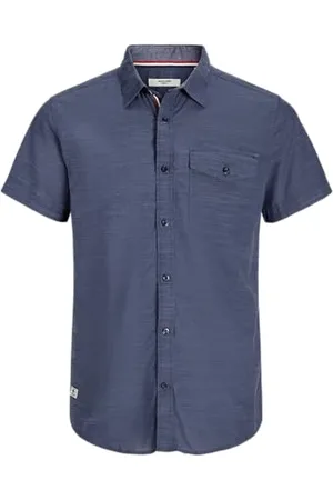 JACK & JONES Jprblamarshall Detail S/S Shirt Smu, , M