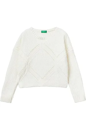 Benetton Sweter dziewczęcy i dziewczęcy, , 150