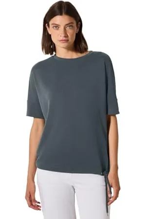 CECIL Solid Soft Modal T-Shirt, , L