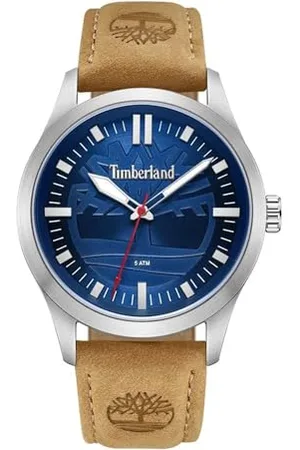 Timberland Rambush Zegarek Niebieska Skóra Beżowa, Pasek, pasek