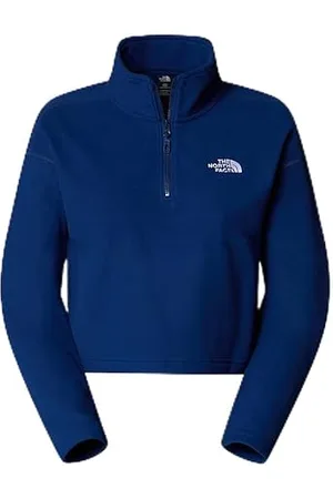 The North Face Kobiety 100 Glacier Cropped 1/4 Zip Bluza sportowa M