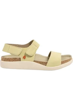 Art 1386 Biarritz, Płaskie Sandały Unisex Dorosły, Limonka, 41 EU, , 41 EU