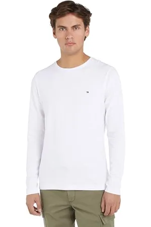 Tommy Hilfiger Męska koszula z długim rękawem ze stretchem slim fit, , S