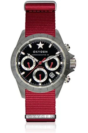 Oxygen Unisex zegarek na rękę SPRINT 42 chronograf kwarcowy nylon EX-C-SPR-42-NN-RE