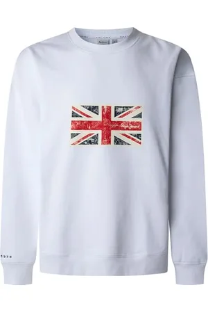 Pepe Jeans Męska bluza UNION CREW, biała (biała), M, , M