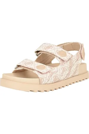 Guess Damskie płaskie sandały Fadey, , 41 EU